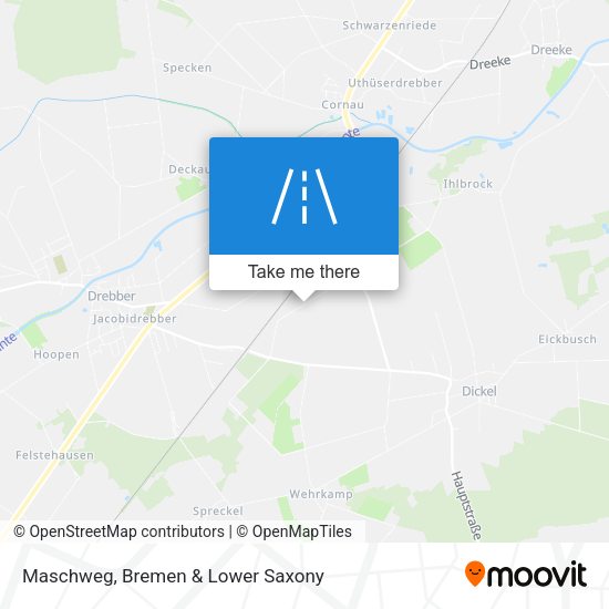 Maschweg map