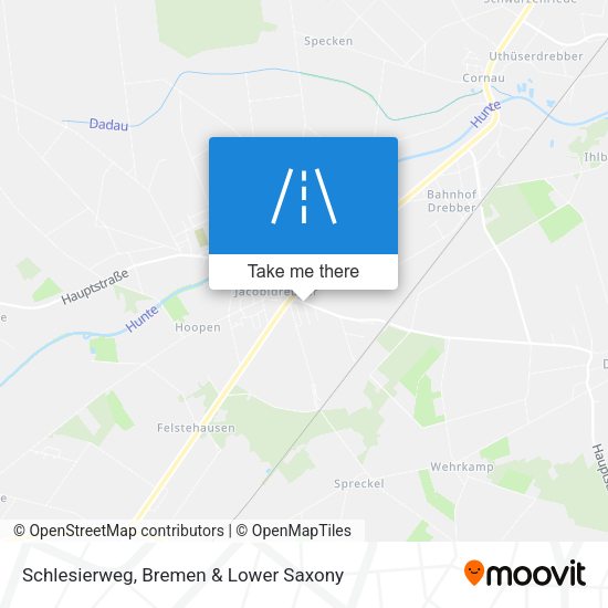 Schlesierweg map