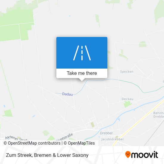Zum Streek map