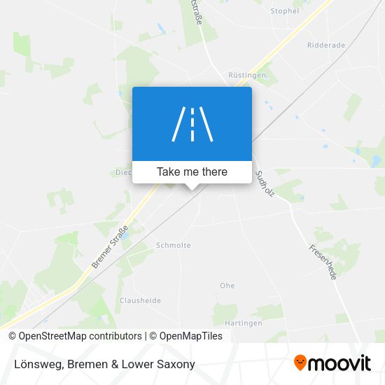 Lönsweg map