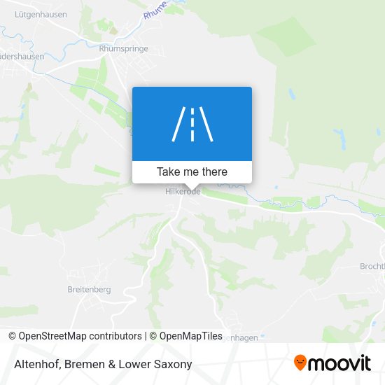 Altenhof map