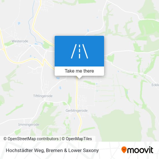 Hochstädter Weg map
