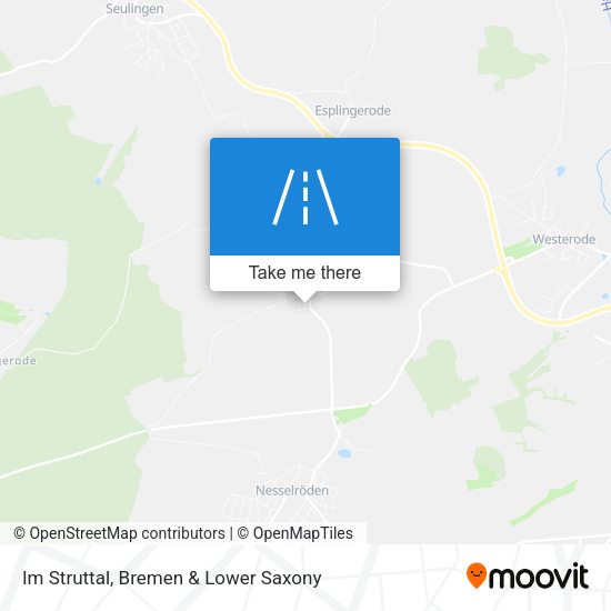 Im Struttal map