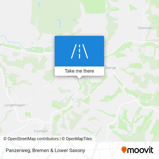 Panzerweg map