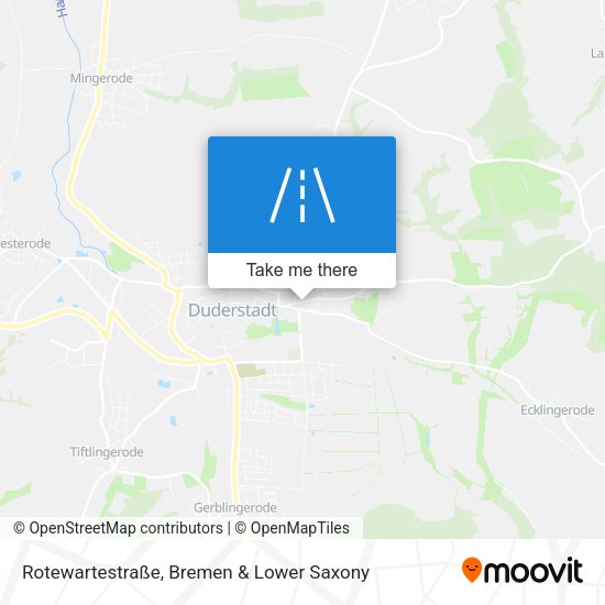 Rotewartestraße map