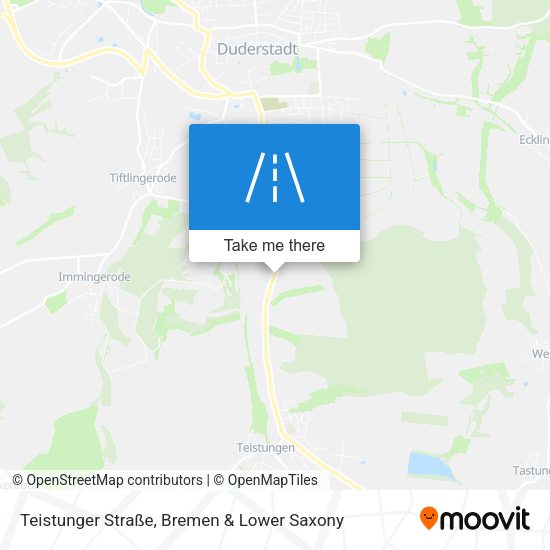 Teistunger Straße map