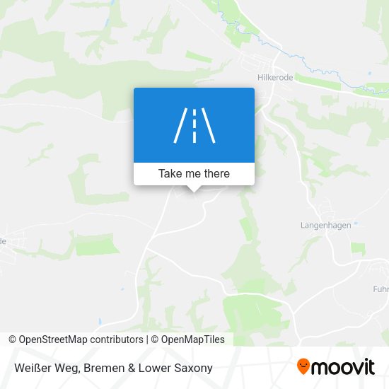 Weißer Weg map