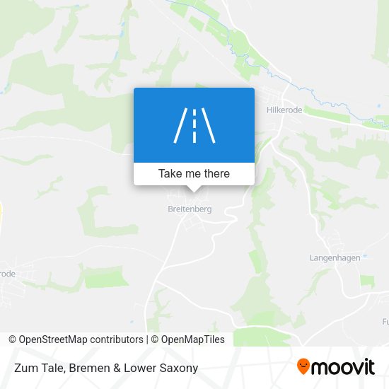 Zum Tale map