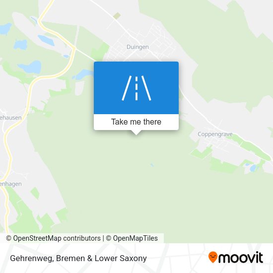 Gehrenweg map