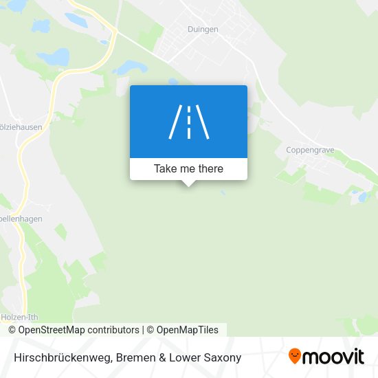 Hirschbrückenweg map