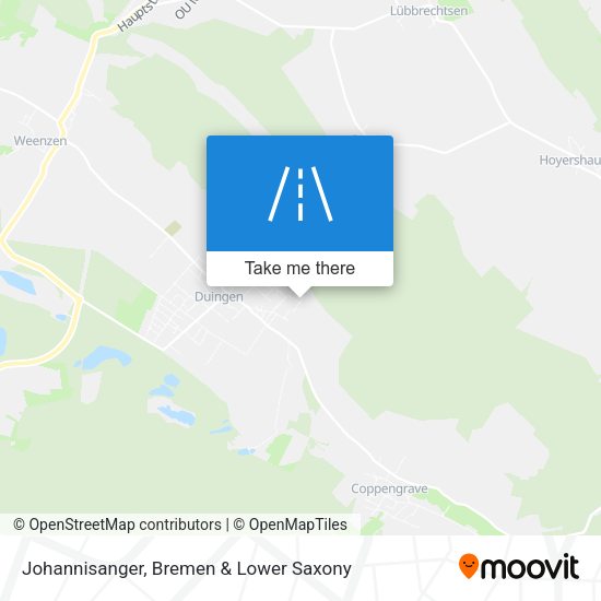 Johannisanger map