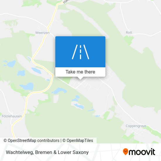 Wachtelweg map