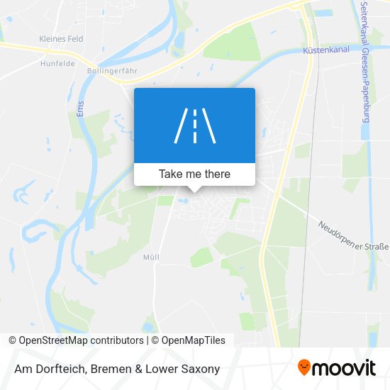 Am Dorfteich map