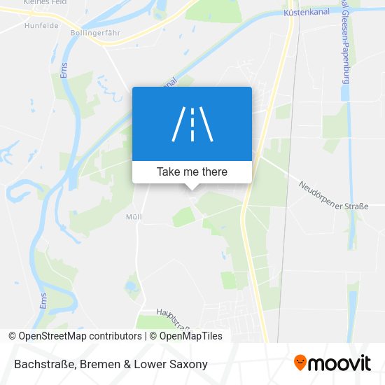 Bachstraße map