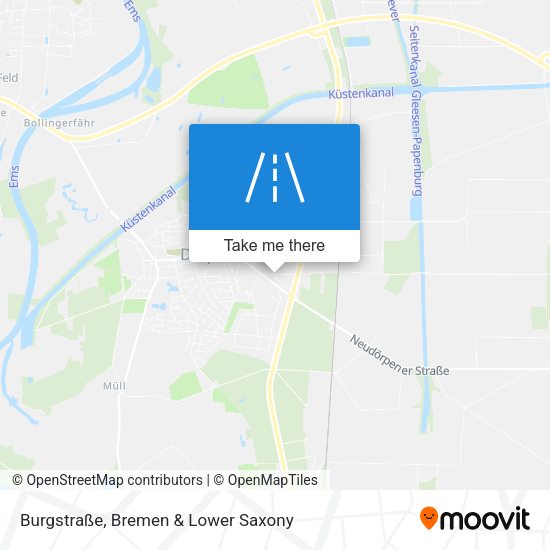 Burgstraße map