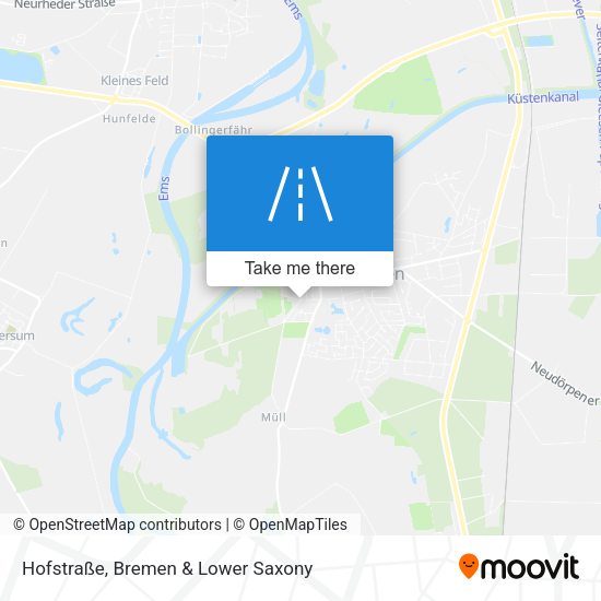 Hofstraße map