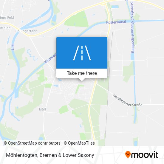 Möhlentogten map