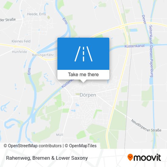 Rahenweg map