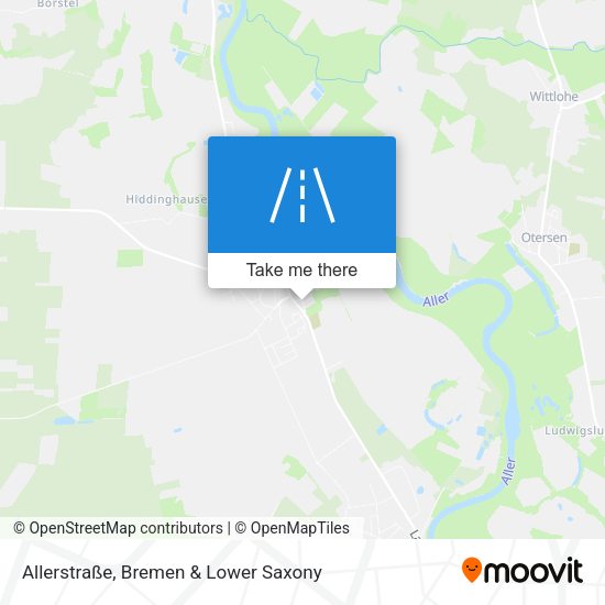Allerstraße map
