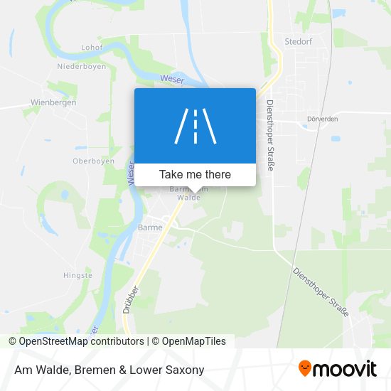 Am Walde map