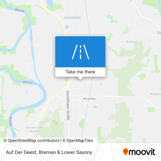 Auf Der Geest map