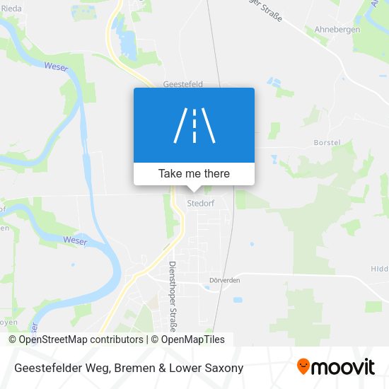 Geestefelder Weg map
