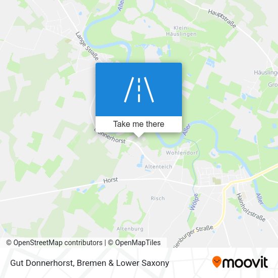 Gut Donnerhorst map