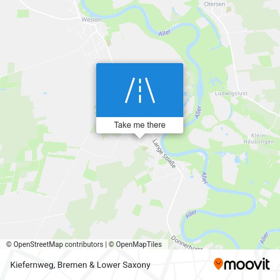 Kiefernweg map