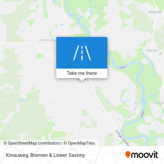 Kinauweg map