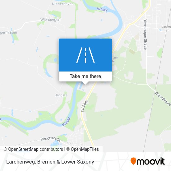 Lärchenweg map