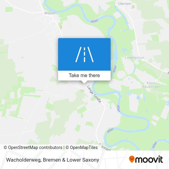 Wacholderweg map