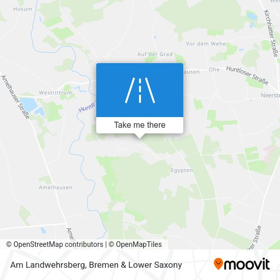 Am Landwehrsberg map