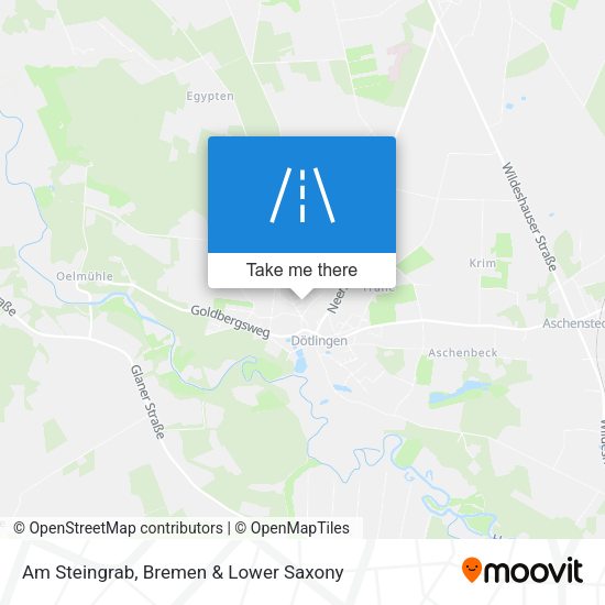 Am Steingrab map