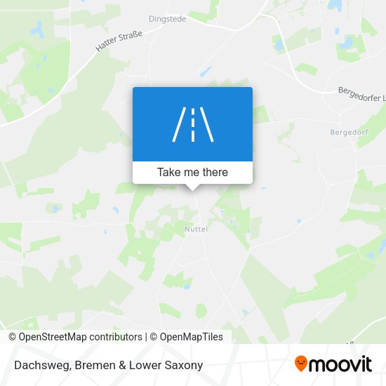 Dachsweg map