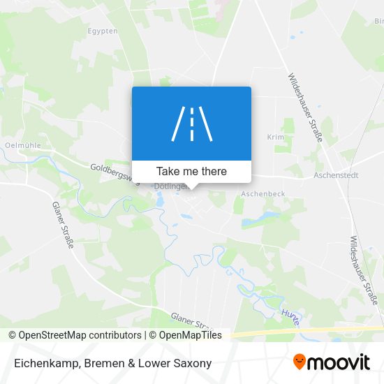 Eichenkamp map