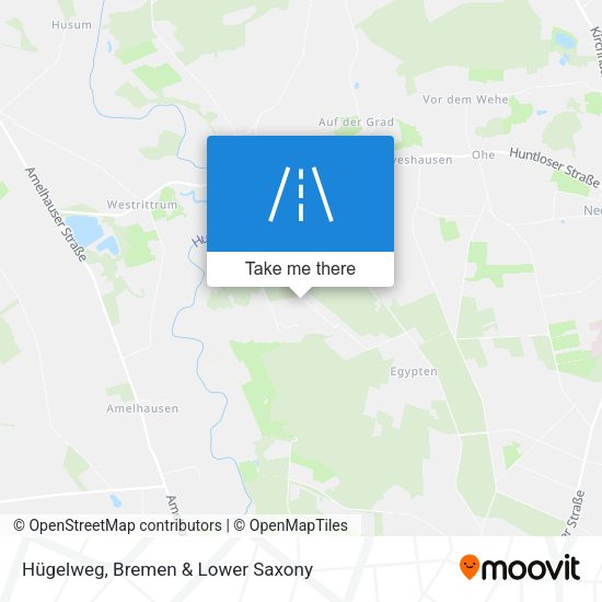 Hügelweg map