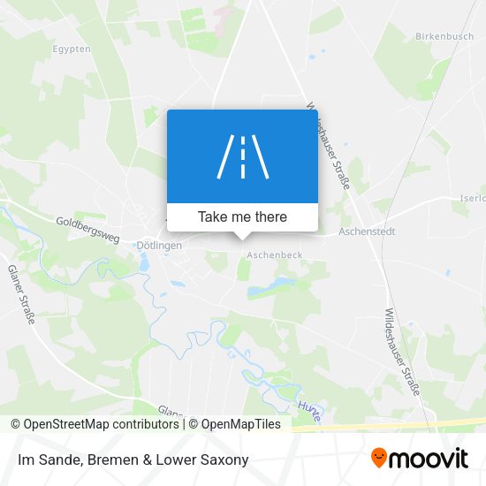 Im Sande map