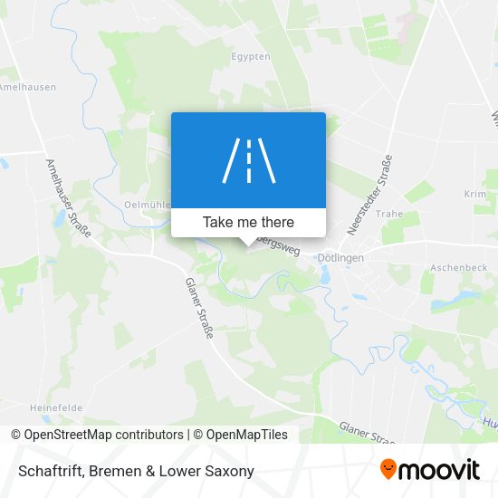 Schaftrift map