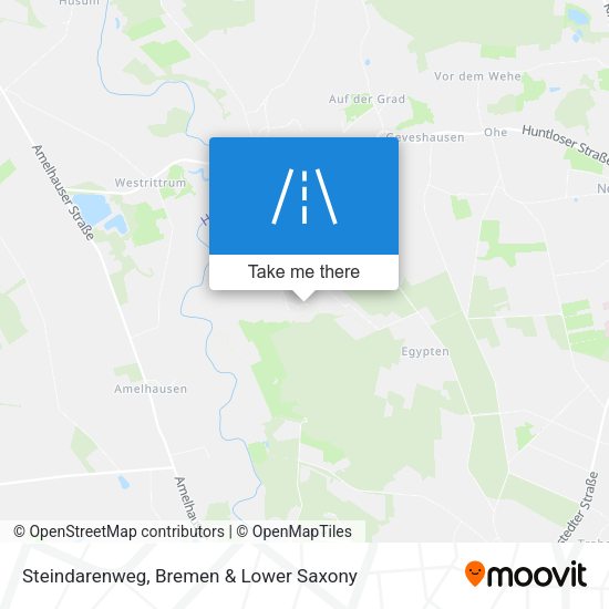 Steindarenweg map
