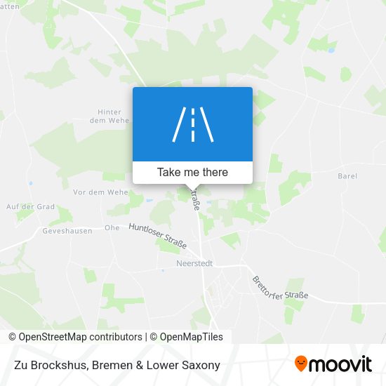 Zu Brockshus map
