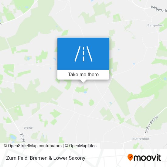 Zum Feld map