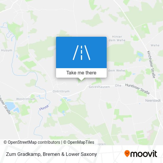 Zum Gradkamp map