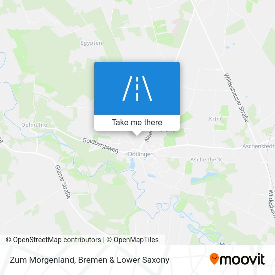 Zum Morgenland map