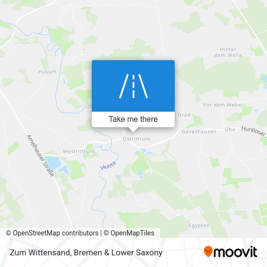 Zum Wittensand map