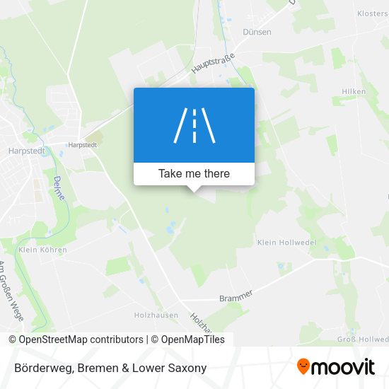 Börderweg map