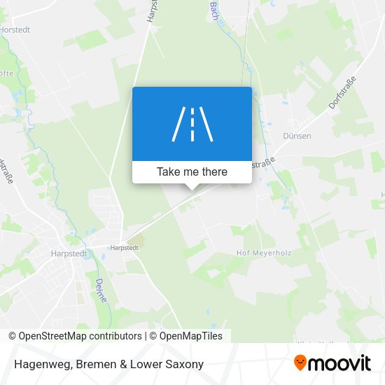 Hagenweg map