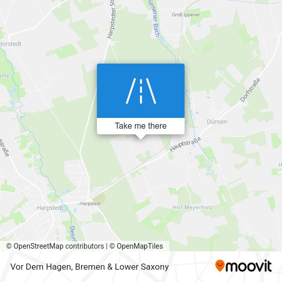 Vor Dem Hagen map