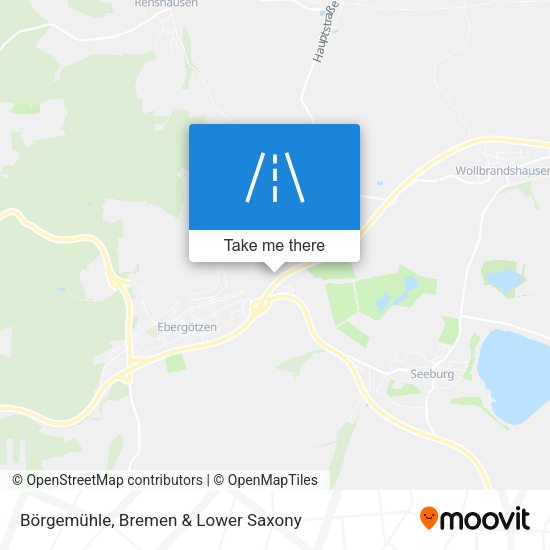 Börgemühle map