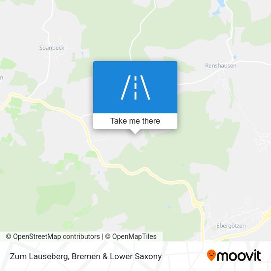 Zum Lauseberg map
