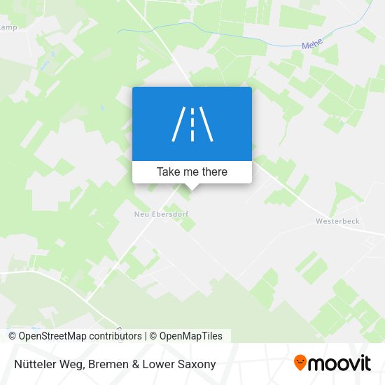 Nütteler Weg map